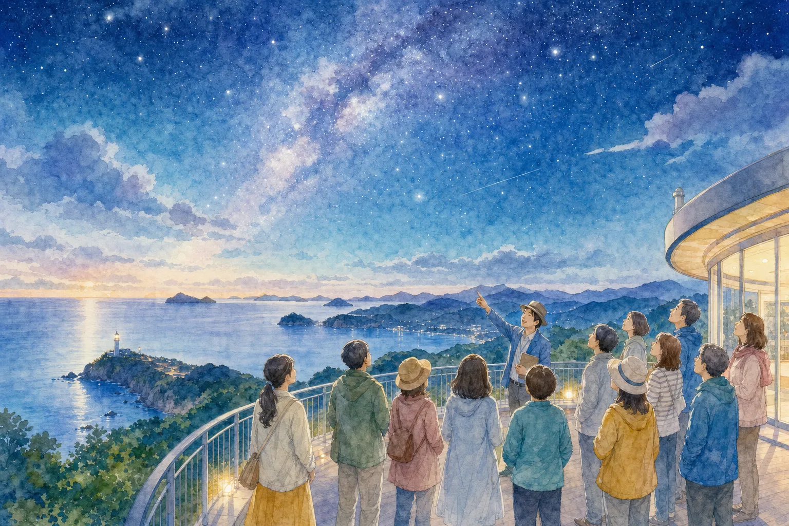 2026年 佐田岬半島ミュージアムの星空 1日満喫コース