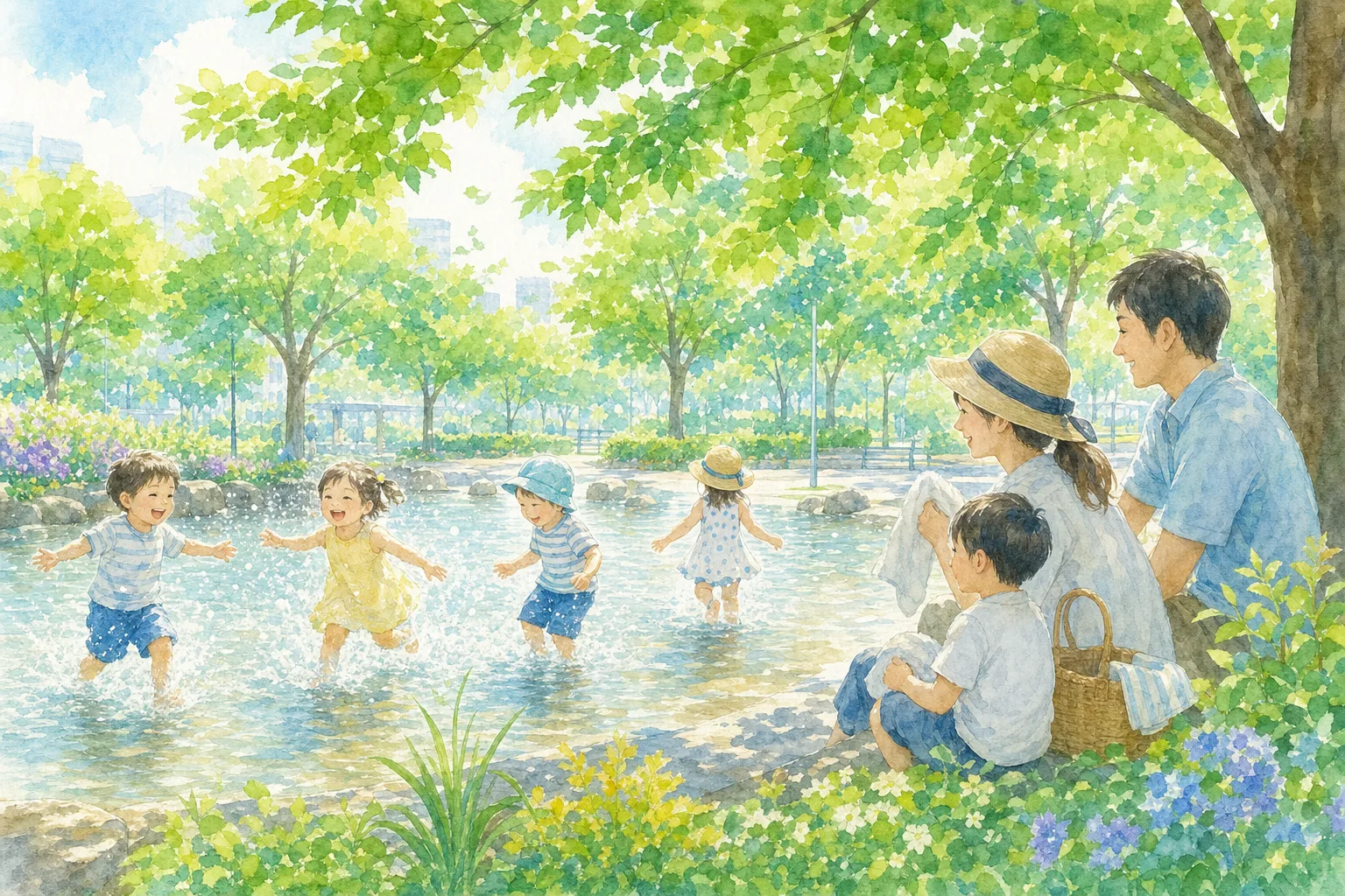 2026年 木ノ下公園 徒渉池 1日満喫コース