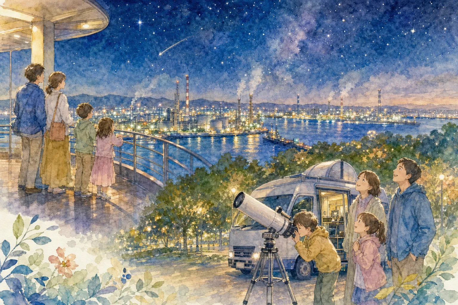2027年 四日市市民公園の星空 1日満喫コース