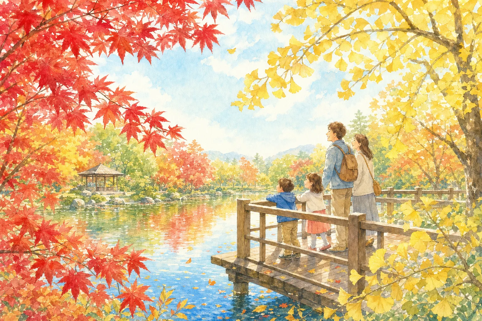 2026年 泉の森の紅葉 1日満喫コース