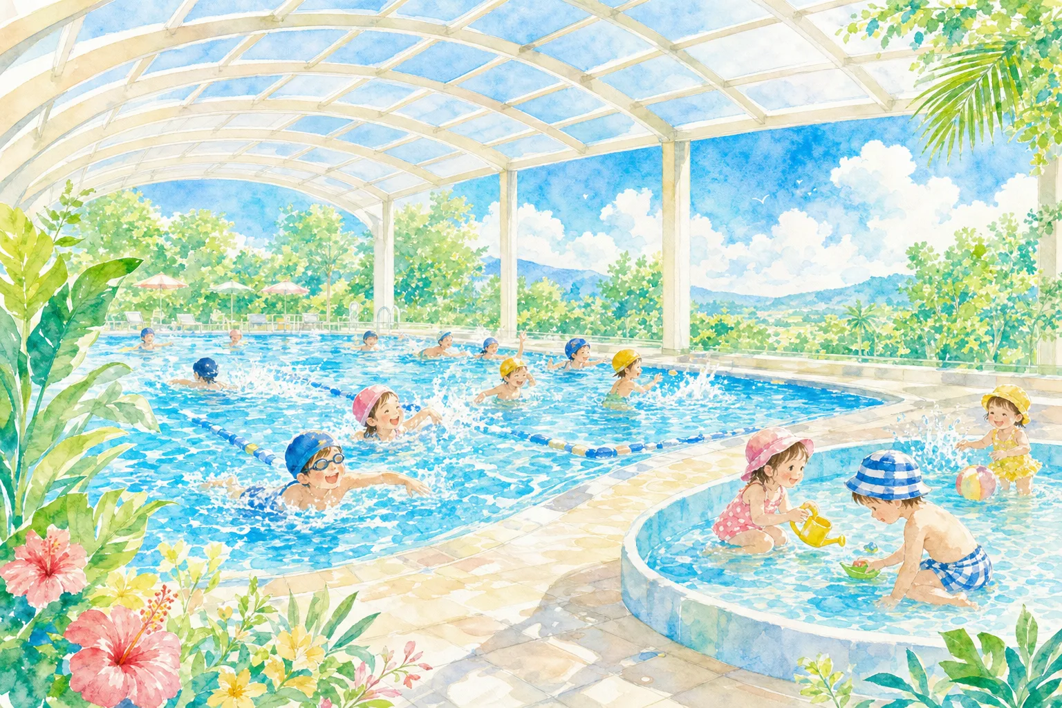 2026年 可児市B&G海洋センタープール 1日満喫コース