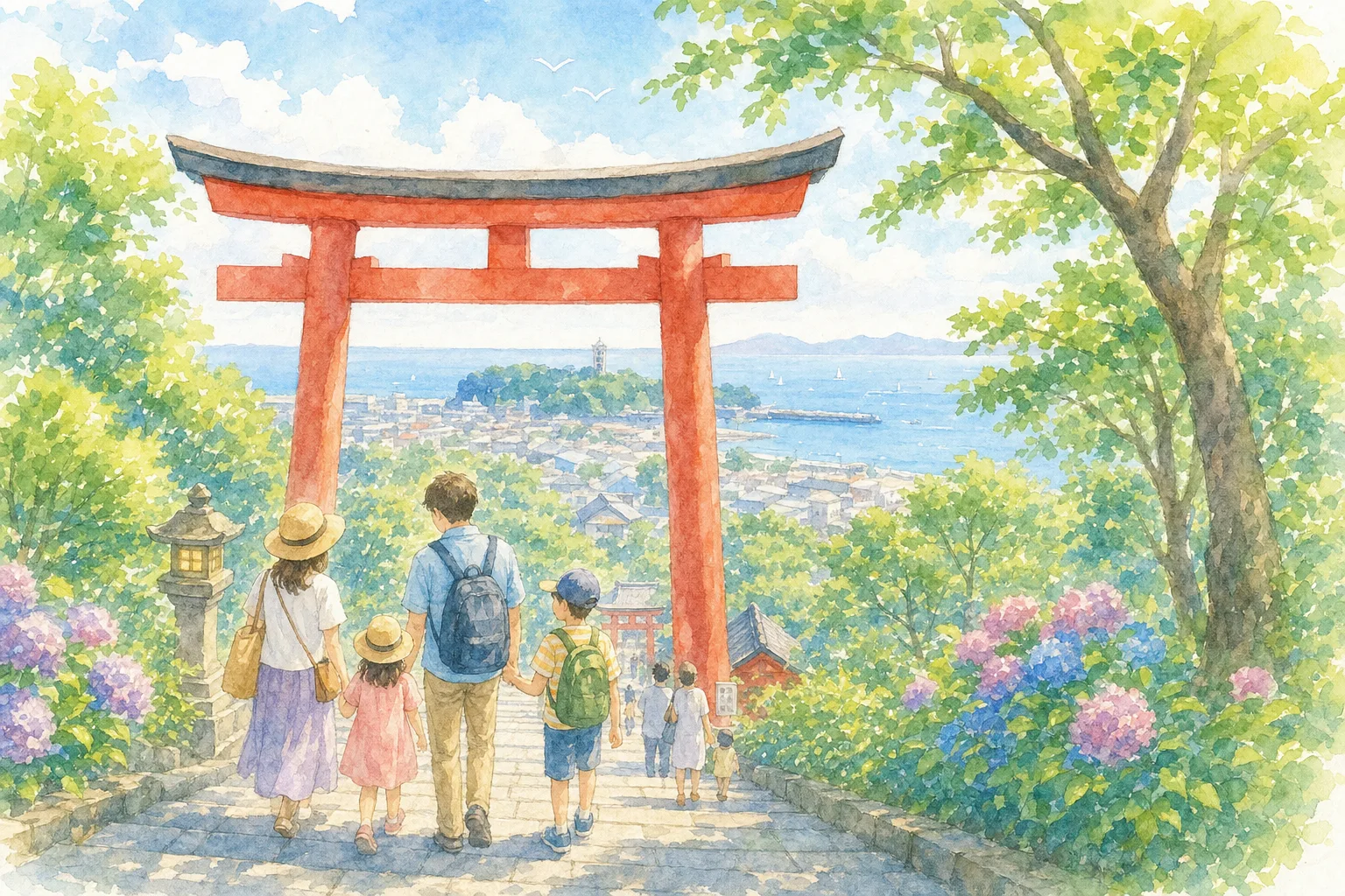 江島神社 辺津宮