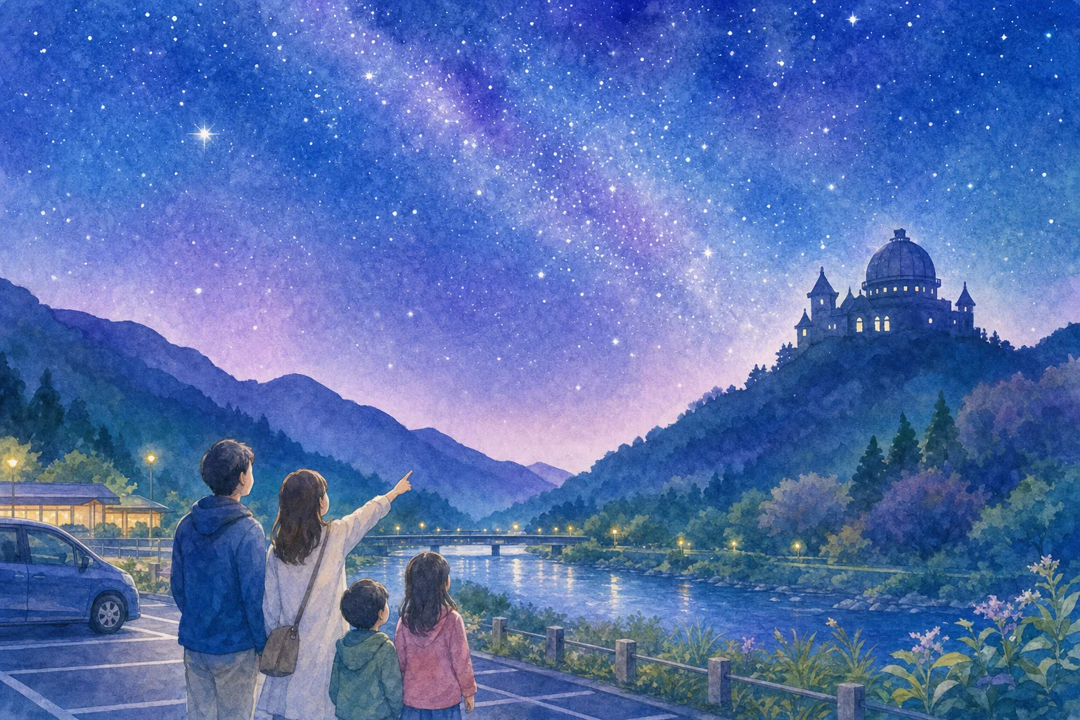 2026年 星のふる里ふじはしの星空 1日満喫コース