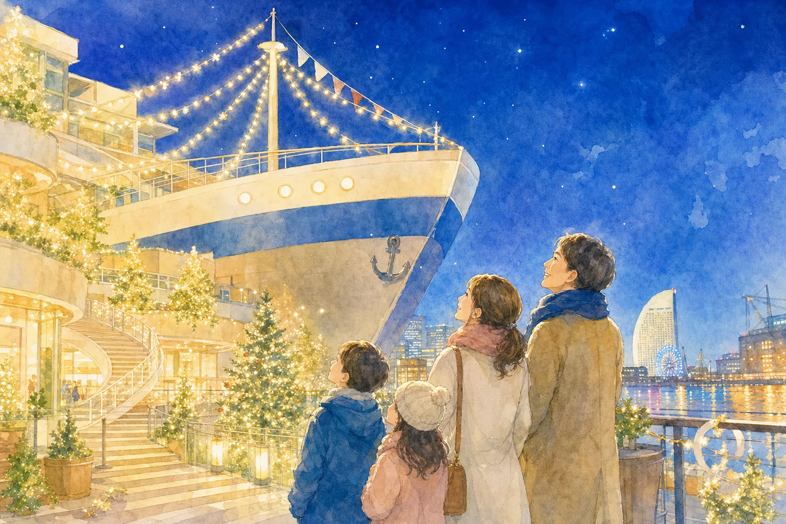 2026年 横浜ベイクォーター クリスマスイルミネーション 1日満喫コース