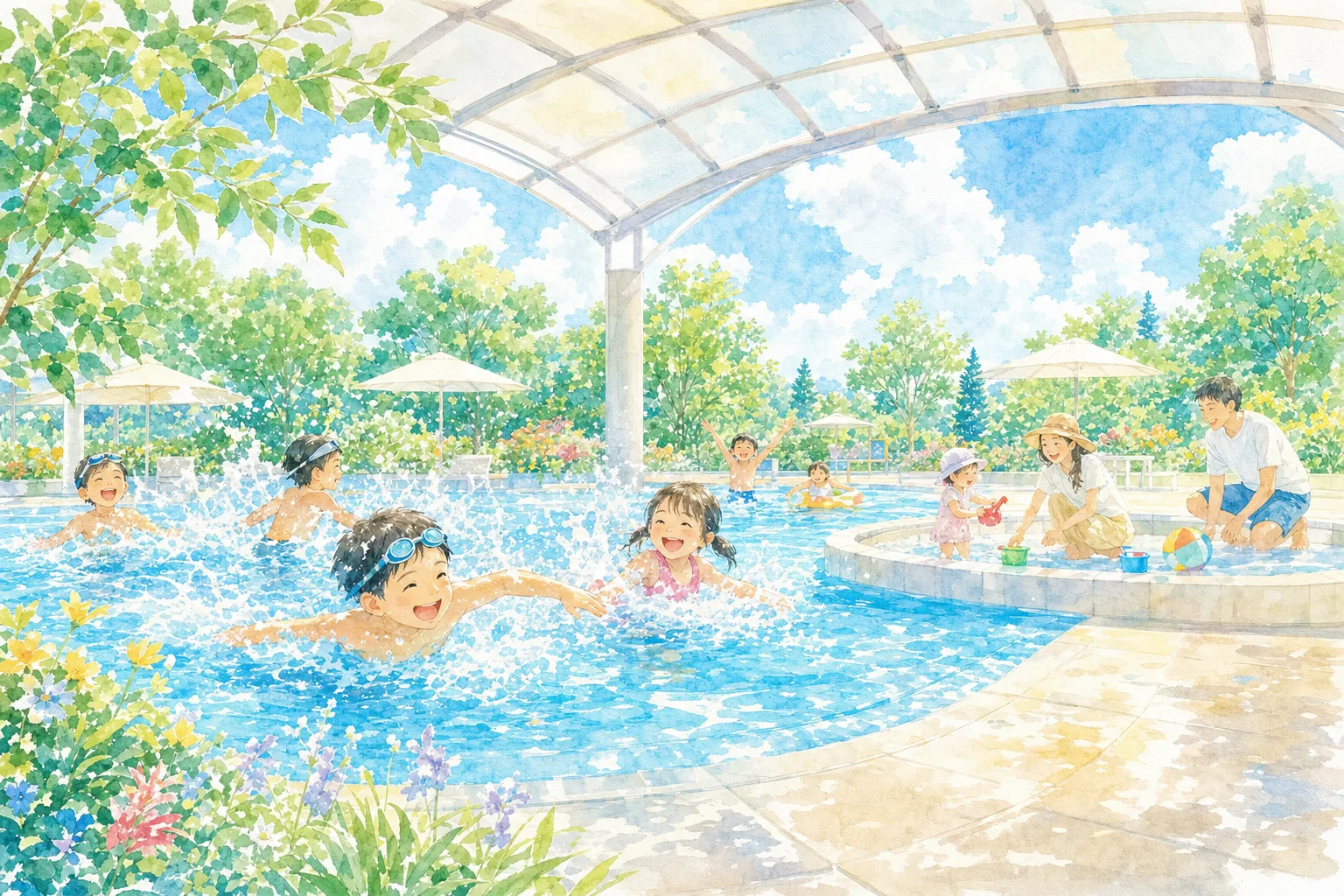 2026年 五霞町B&G海洋センタープール 1日満喫コース