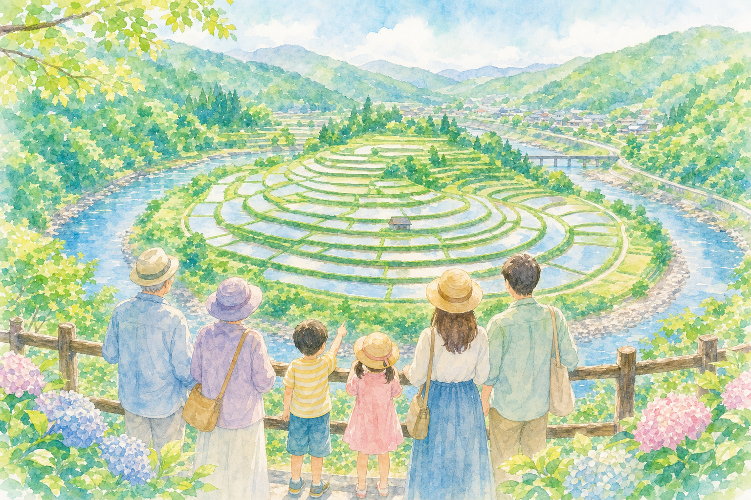 あらぎ島 展望所