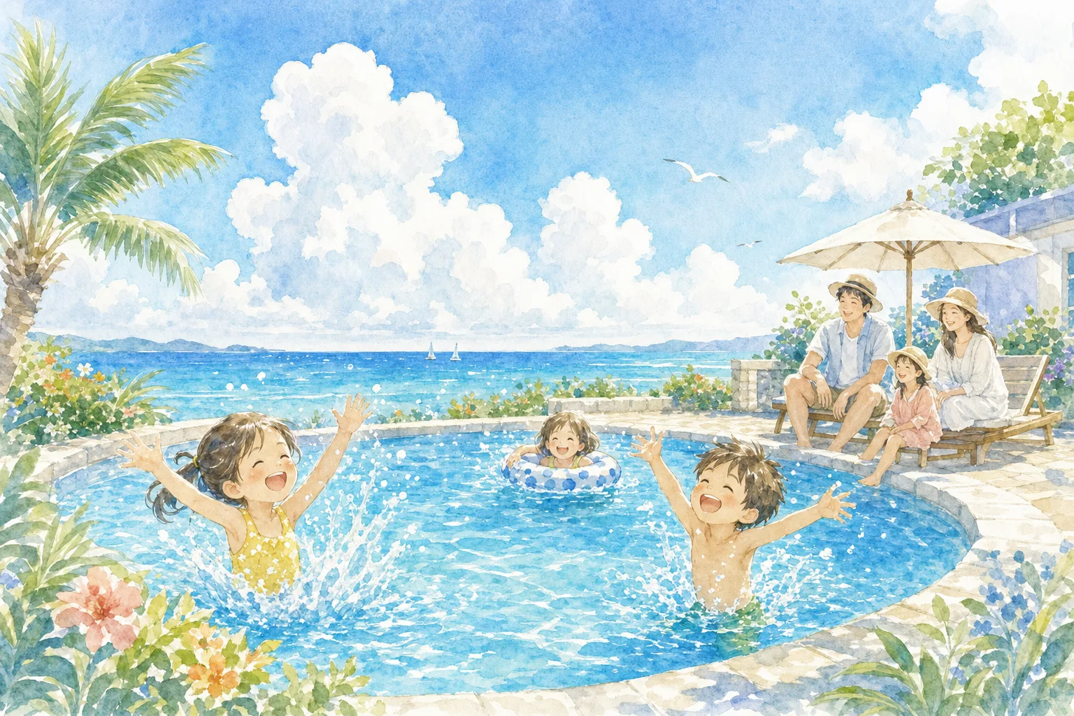2026年 鎌倉海浜公園水泳プール 1日満喫コース