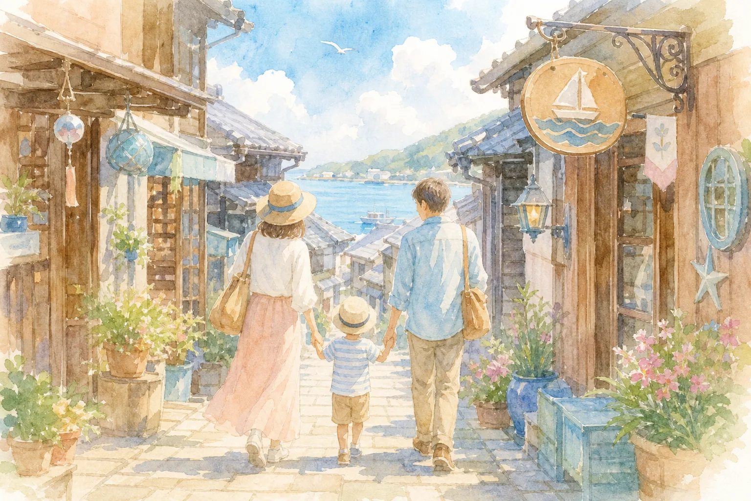 木江の古い町並み