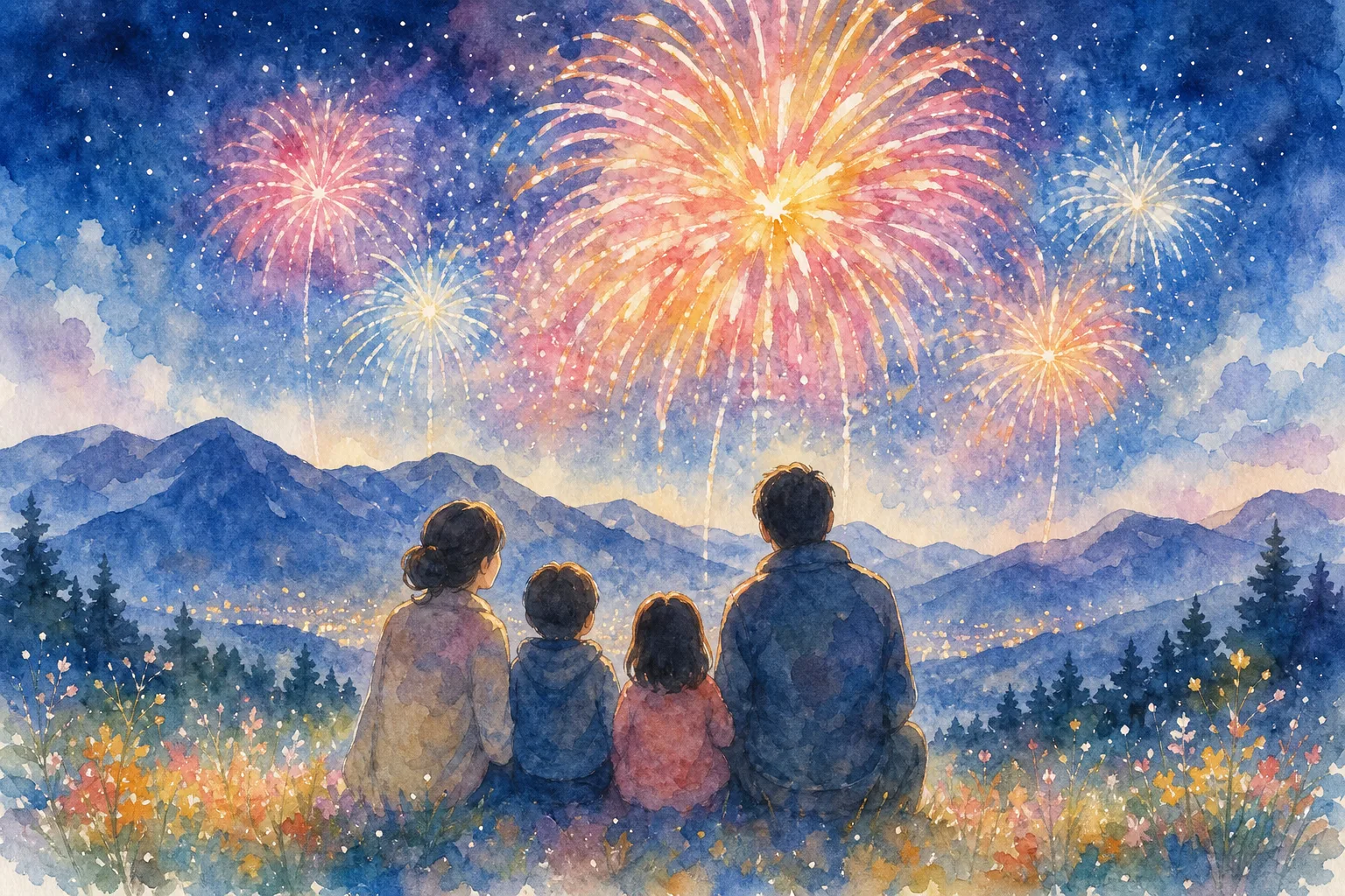 ひるぜん花火大会 会場