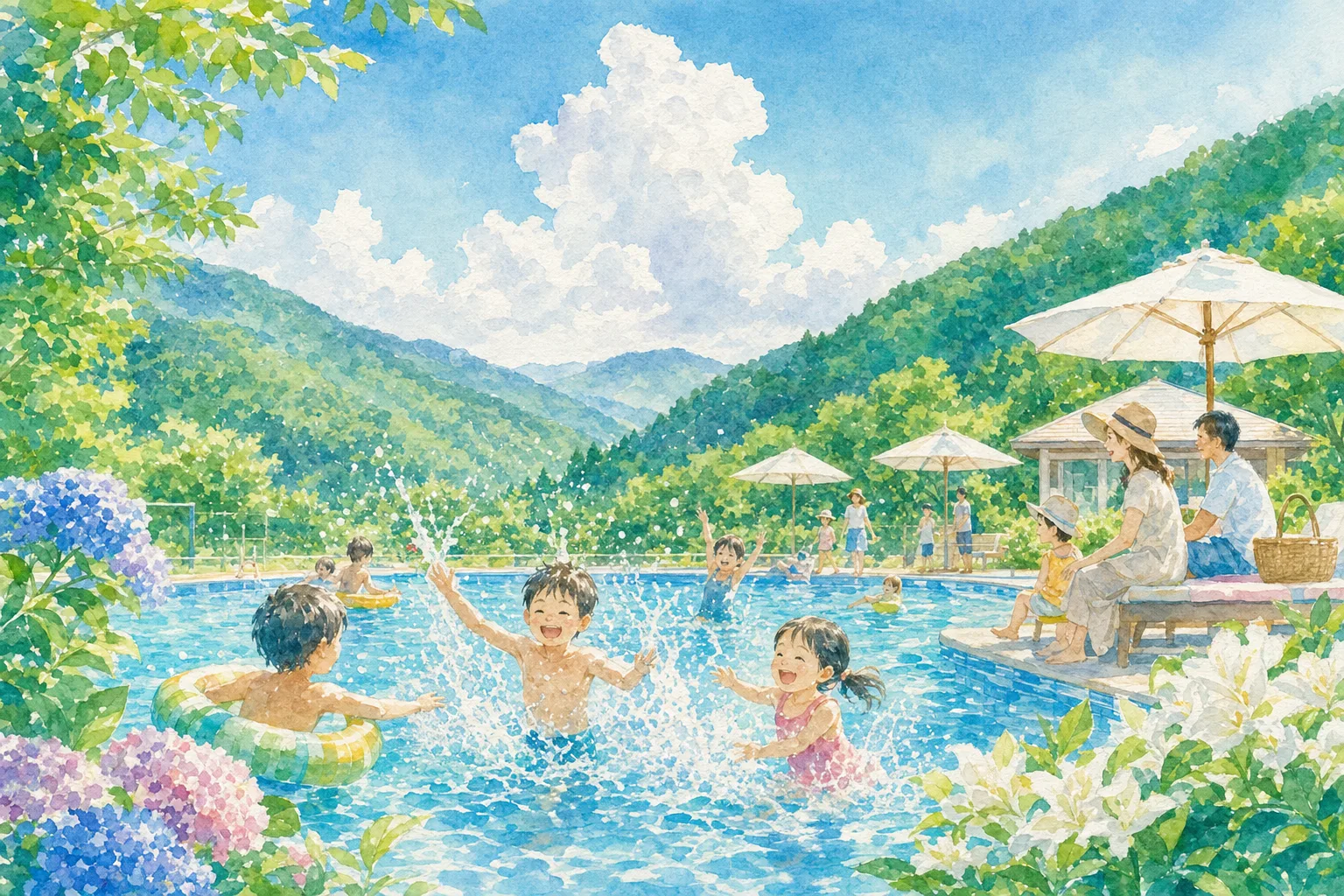 2026年 久留里市民プール 1日満喫コース