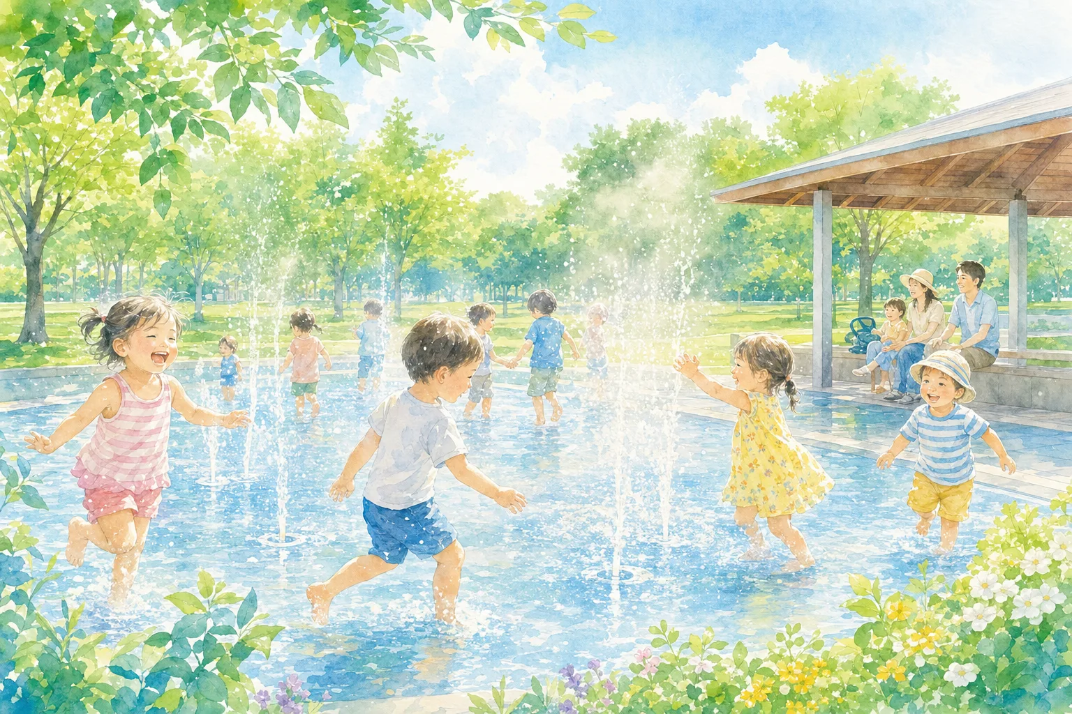 2026年 愛宕山ふくろう公園 水あそび場 1日満喫コース
