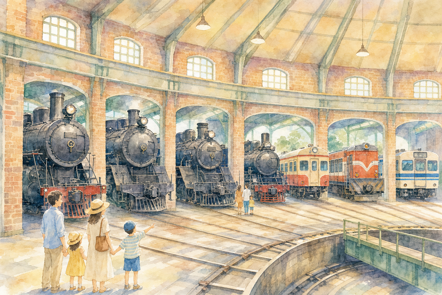 津山まなびの鉄道館