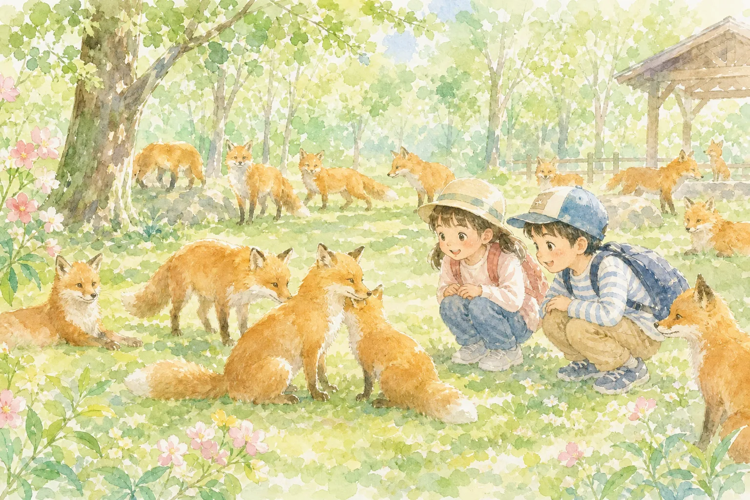 宮城蔵王 キツネ村