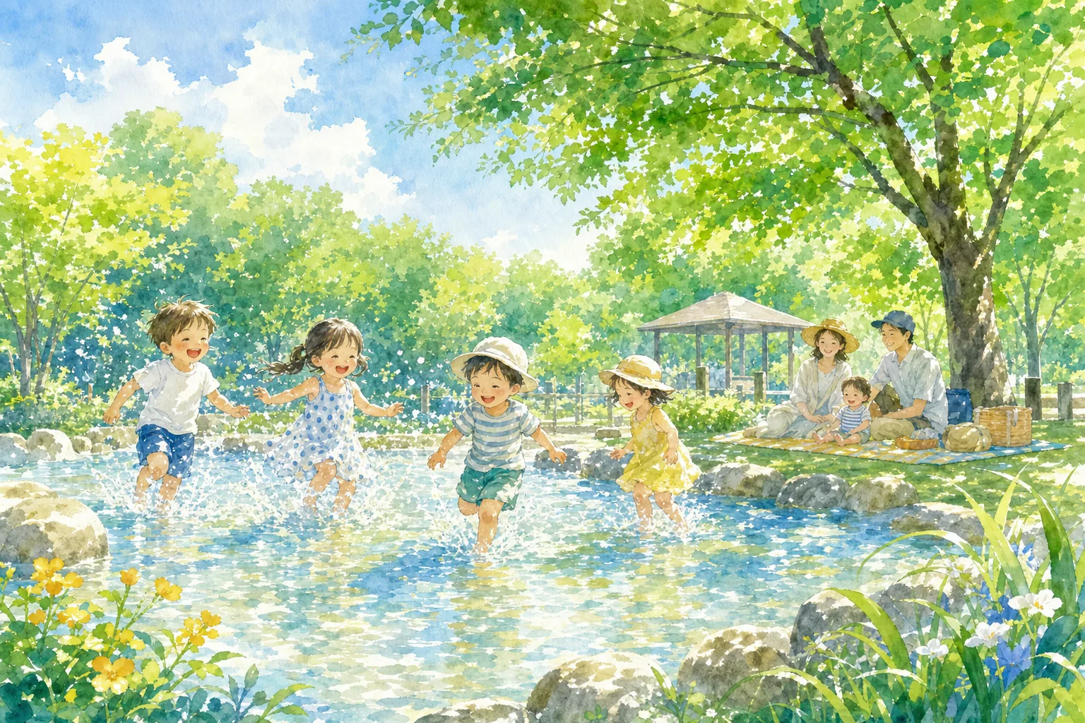 2026年 外馬場公園 水遊び場 1日満喫コース