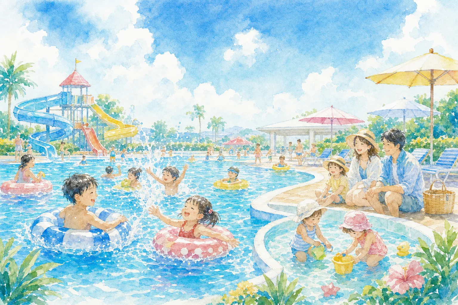 2026年 古橋廣之進記念浜松市総合水泳場ToBiO 屋外レジャープール 1日満喫コース