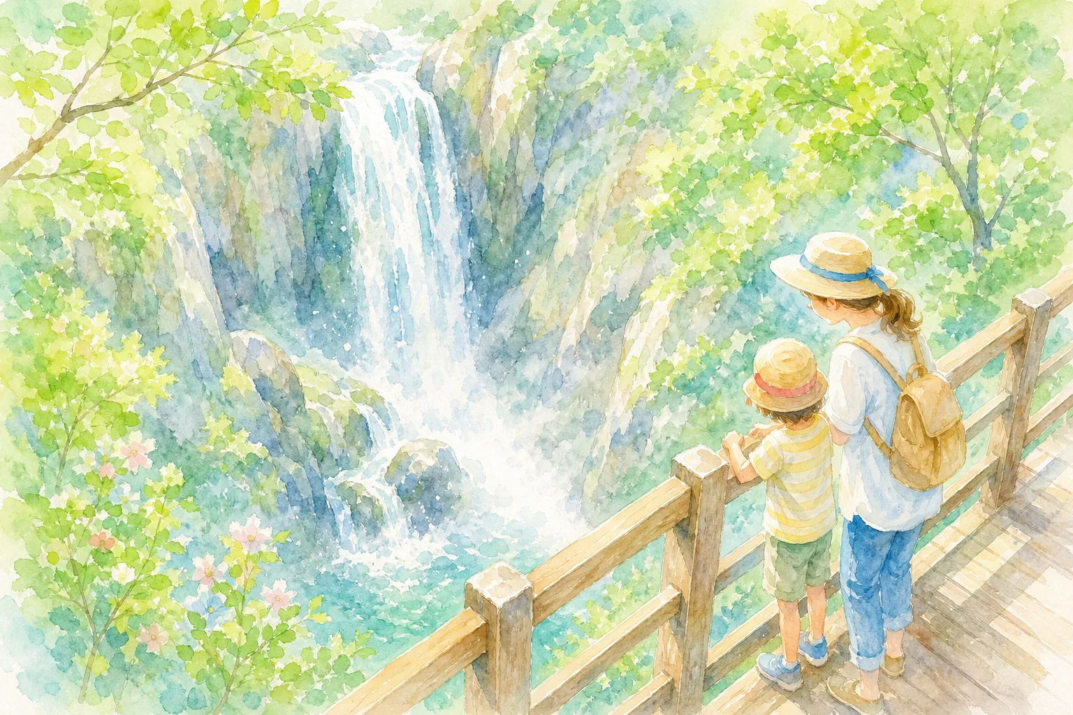 龍門の滝