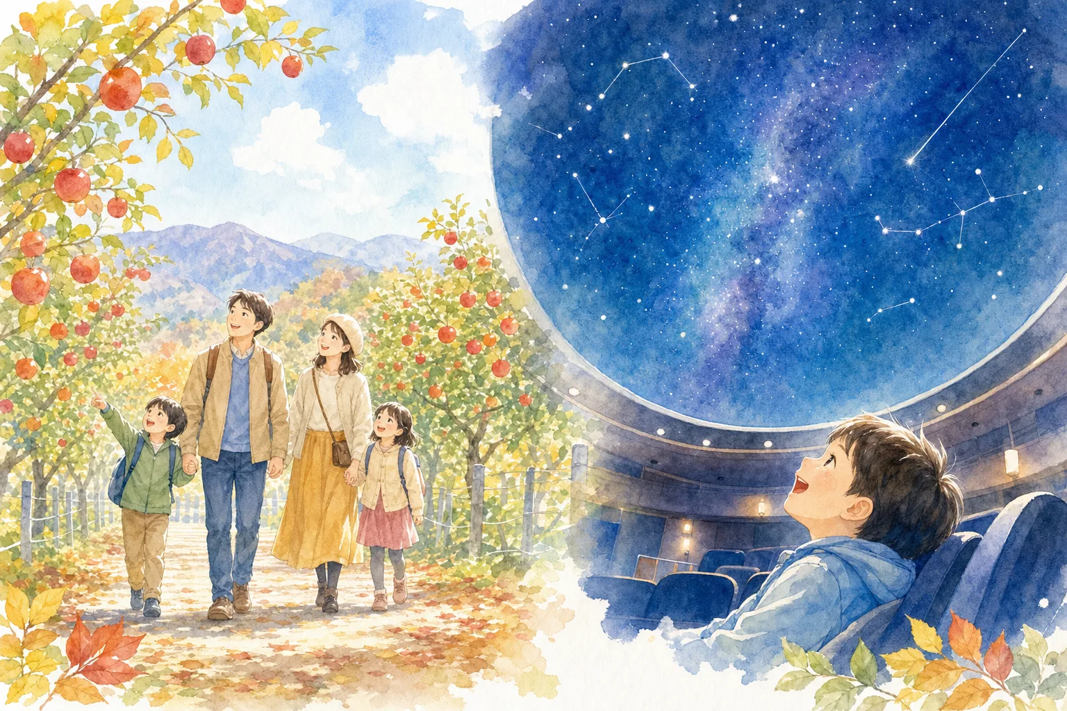 2026年 飯田市美術博物館の星空 1日満喫コース
