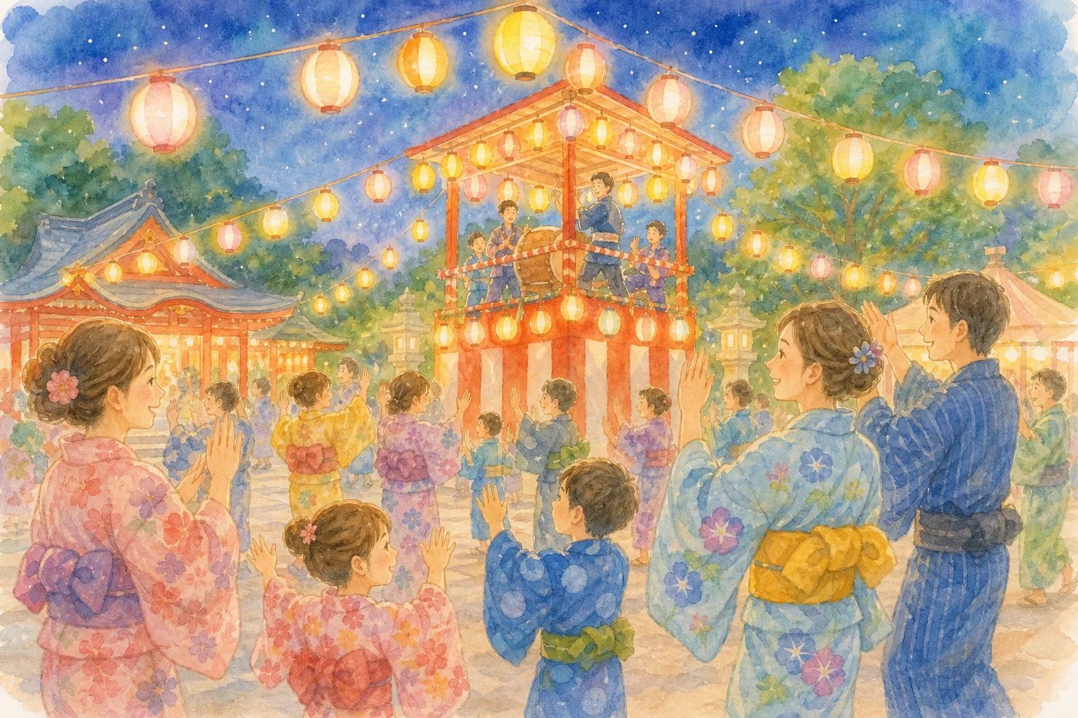 松尾大社(八朔祭・盆踊り大会会場)