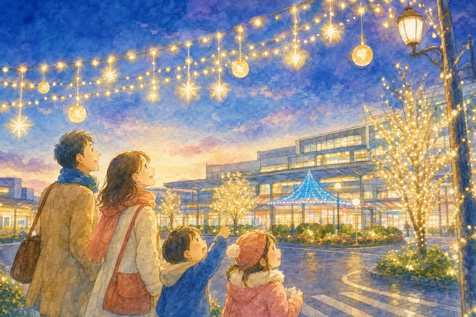 2026年 北久里浜商店街イルミネーション 1日満喫コース