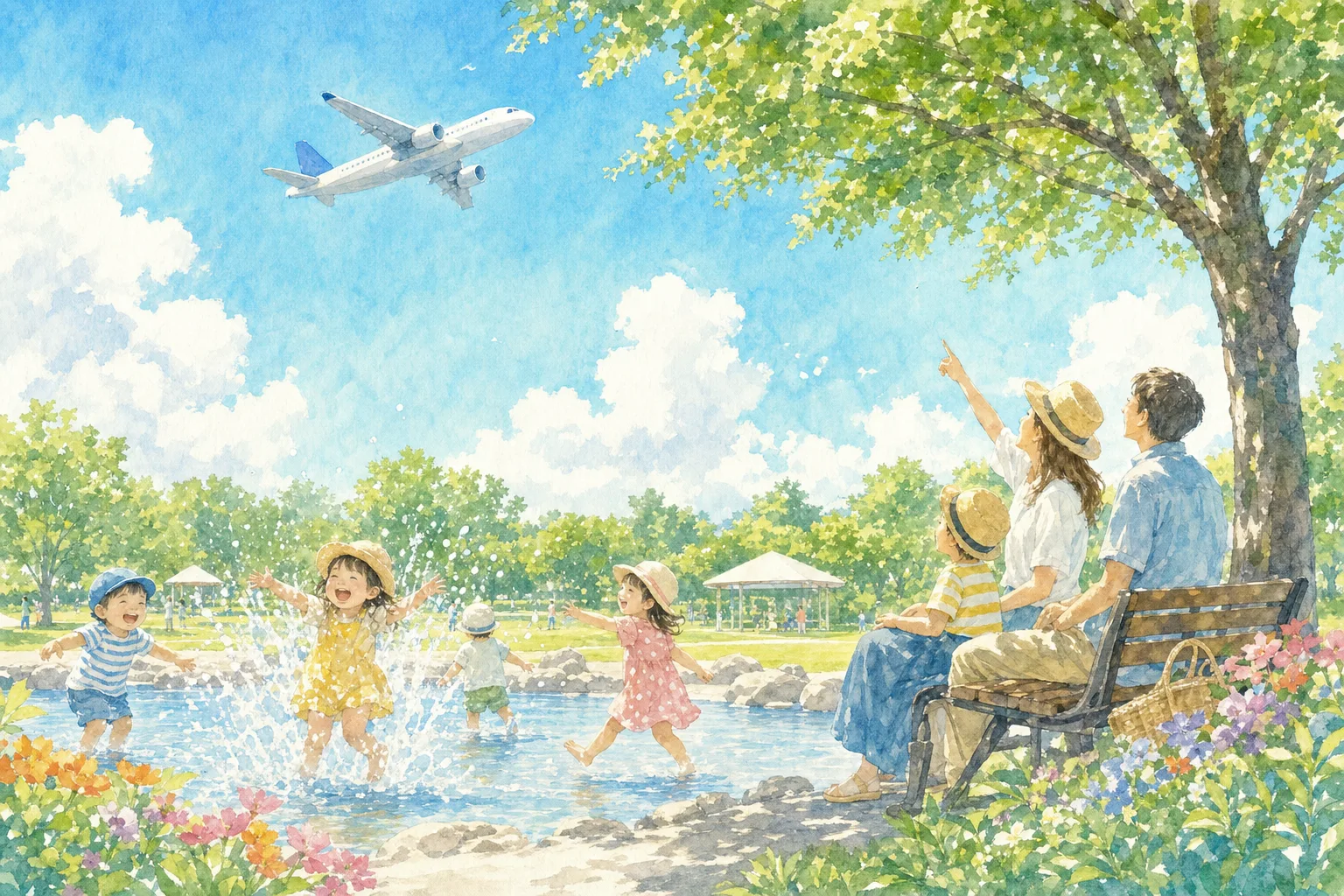 2026年 空港緑地高松展望広場 水遊び場 1日満喫コース