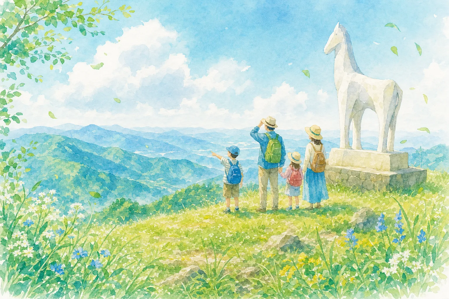 2026年 陣馬山の涼さんぽ 1日満喫コース