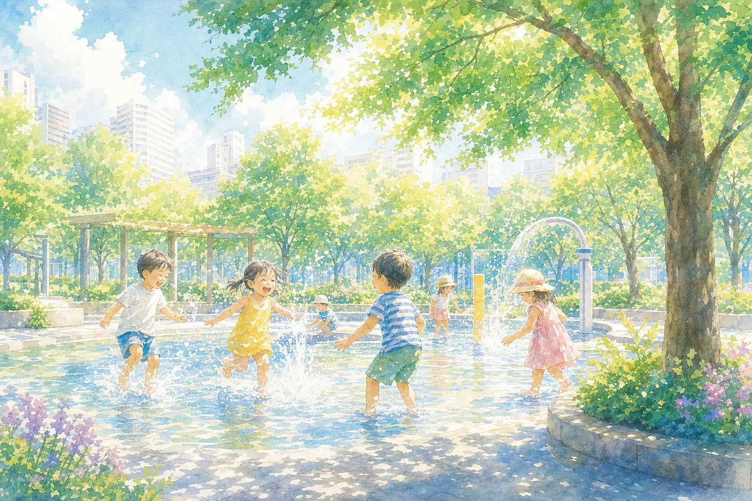 2026年 久松児童公園 じゃぶじゃぶ池 1日満喫コース