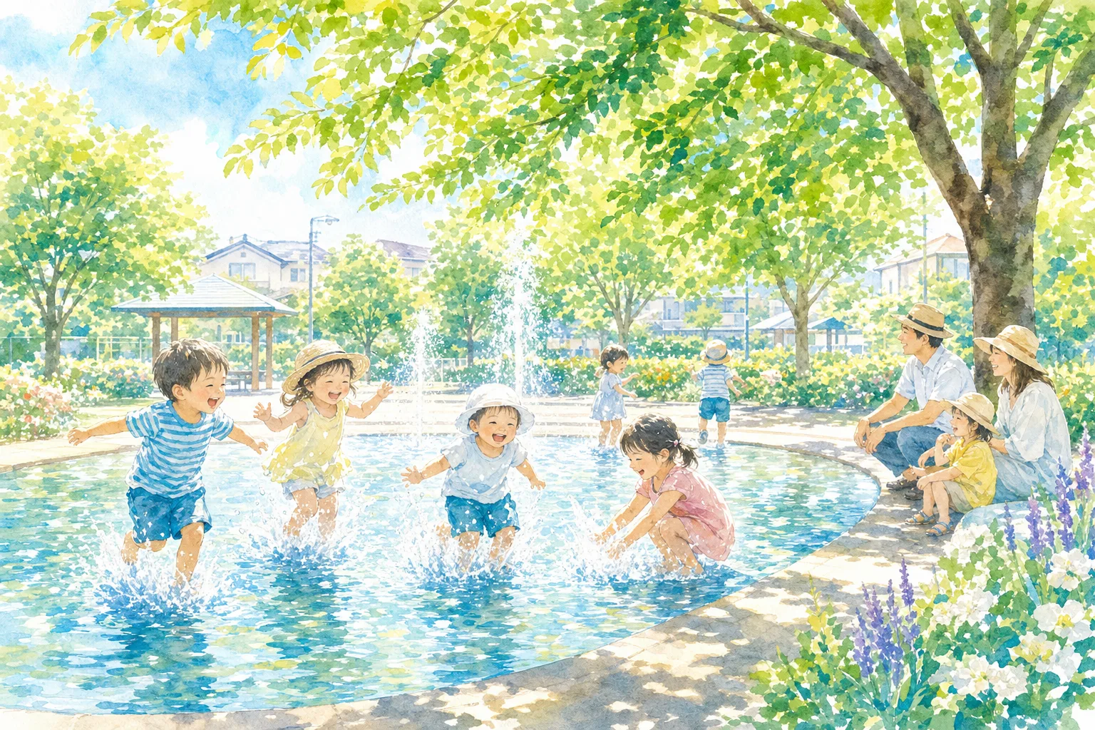2026年 けやき公園 じゃぶじゃぶ池 1日満喫コース