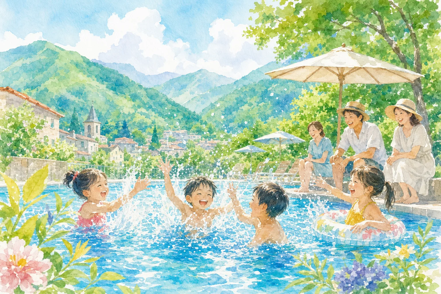 2026年 箕面市立第二市民プール 1日満喫コース