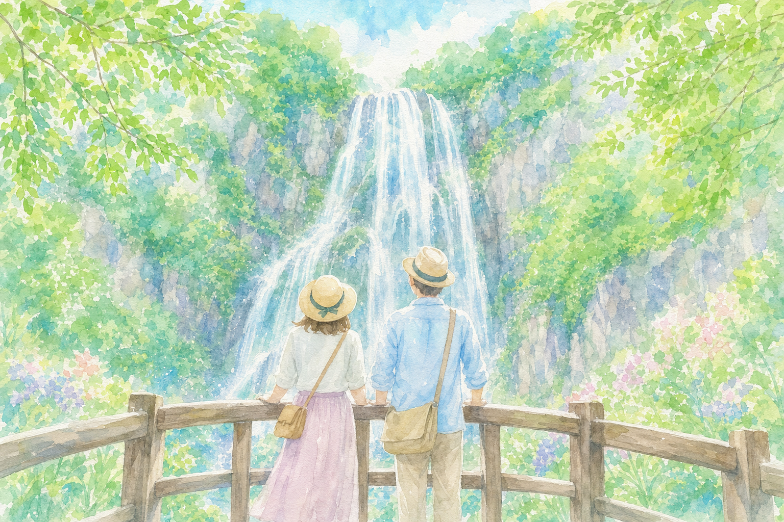 白銀の滝