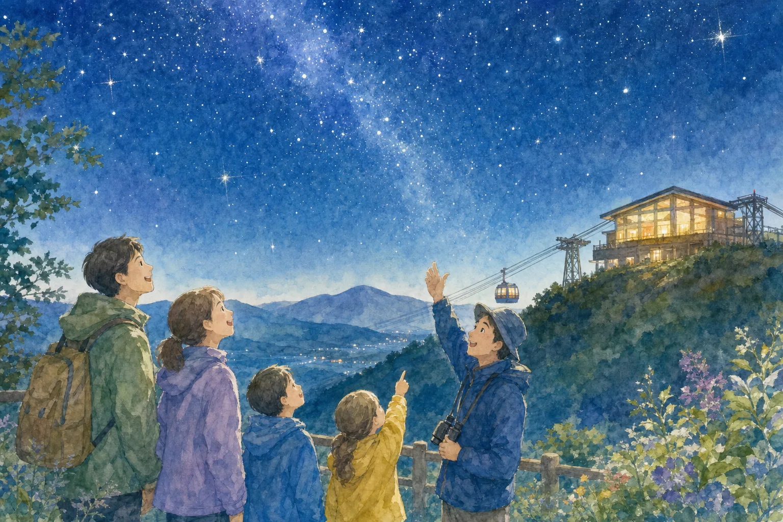 2026年 雫石銀河ロープウェーの星空 1日満喫コース