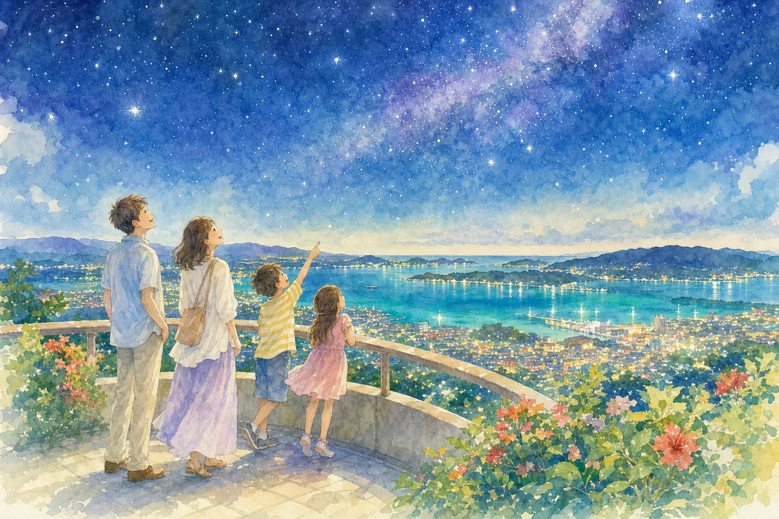 2027年 バンナ公園の星空 1日満喫コース