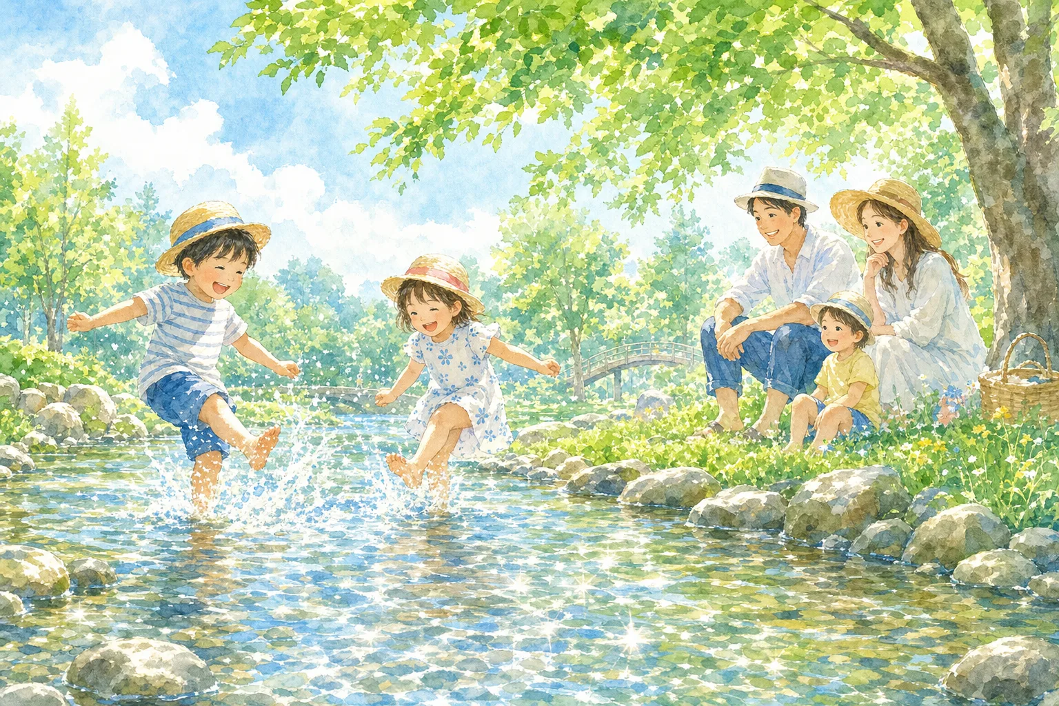 2026年 南六郷緑地 水遊び場 1日満喫コース
