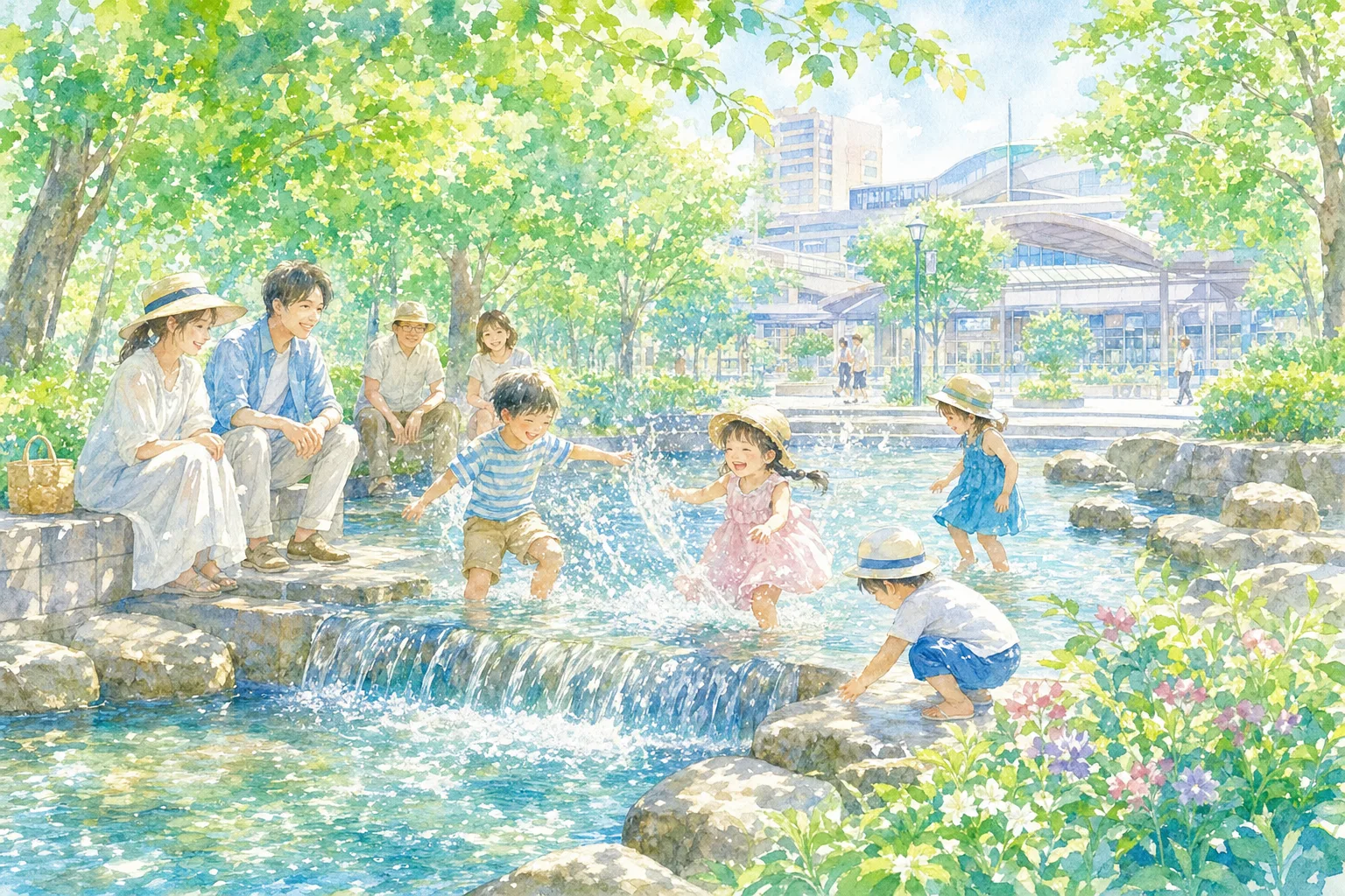 2026年 川口西公園 流れ 1日満喫コース