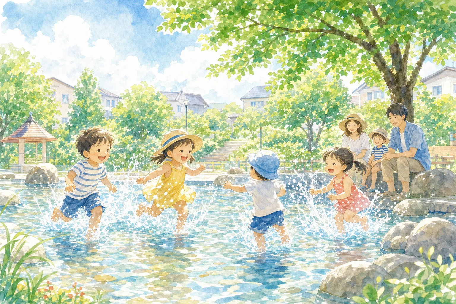 2026年 幡ヶ谷第三公園 親水施設 1日満喫コース