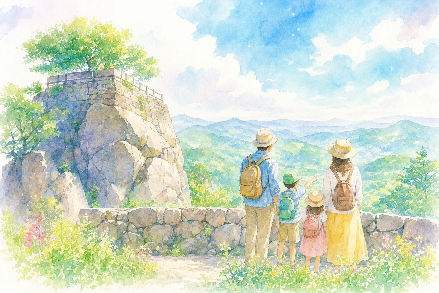 苗木城跡