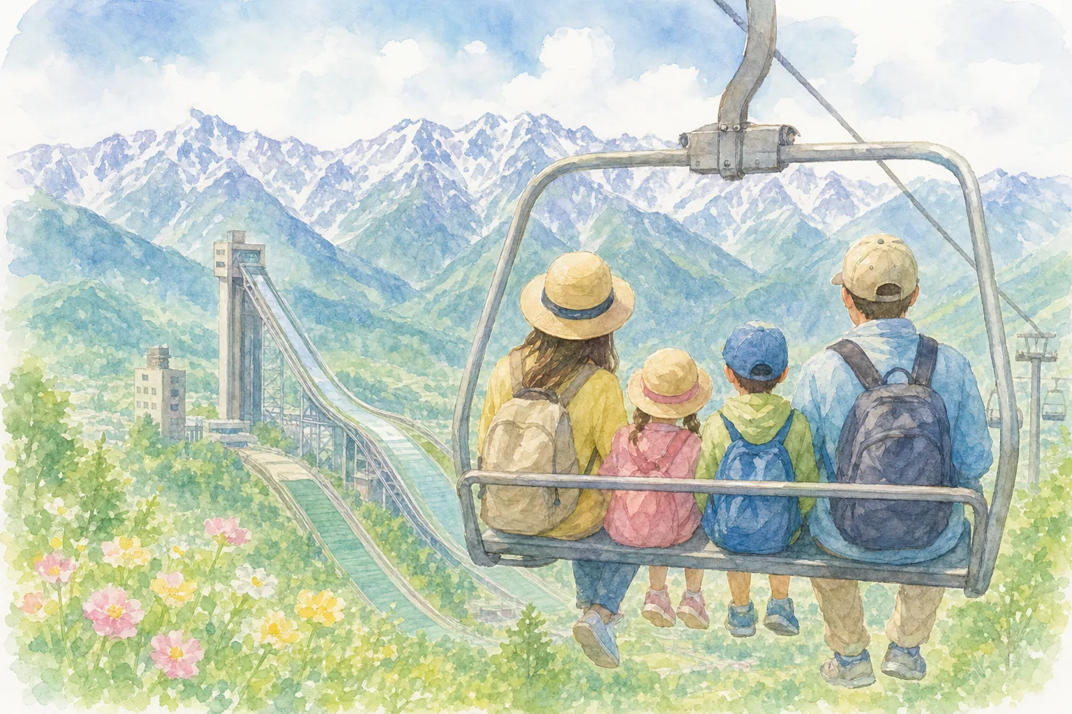 白馬ジャンプ競技場