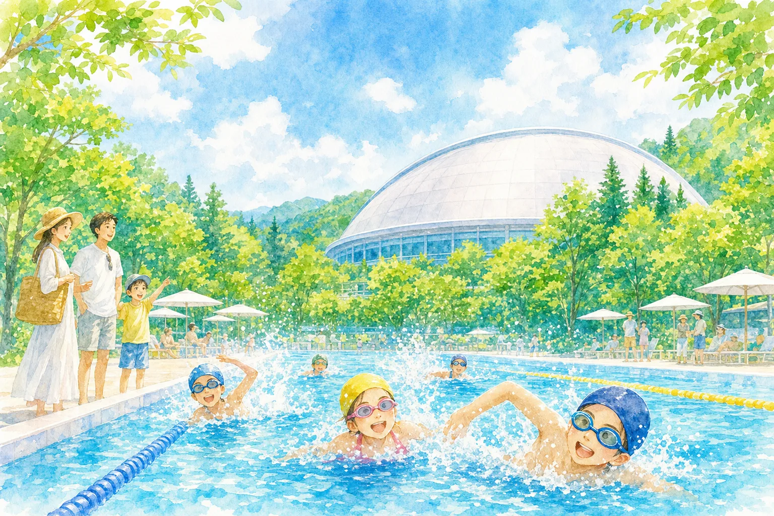 2026年 クアドーム ザ・ブーン 屋外プール 1日満喫コース