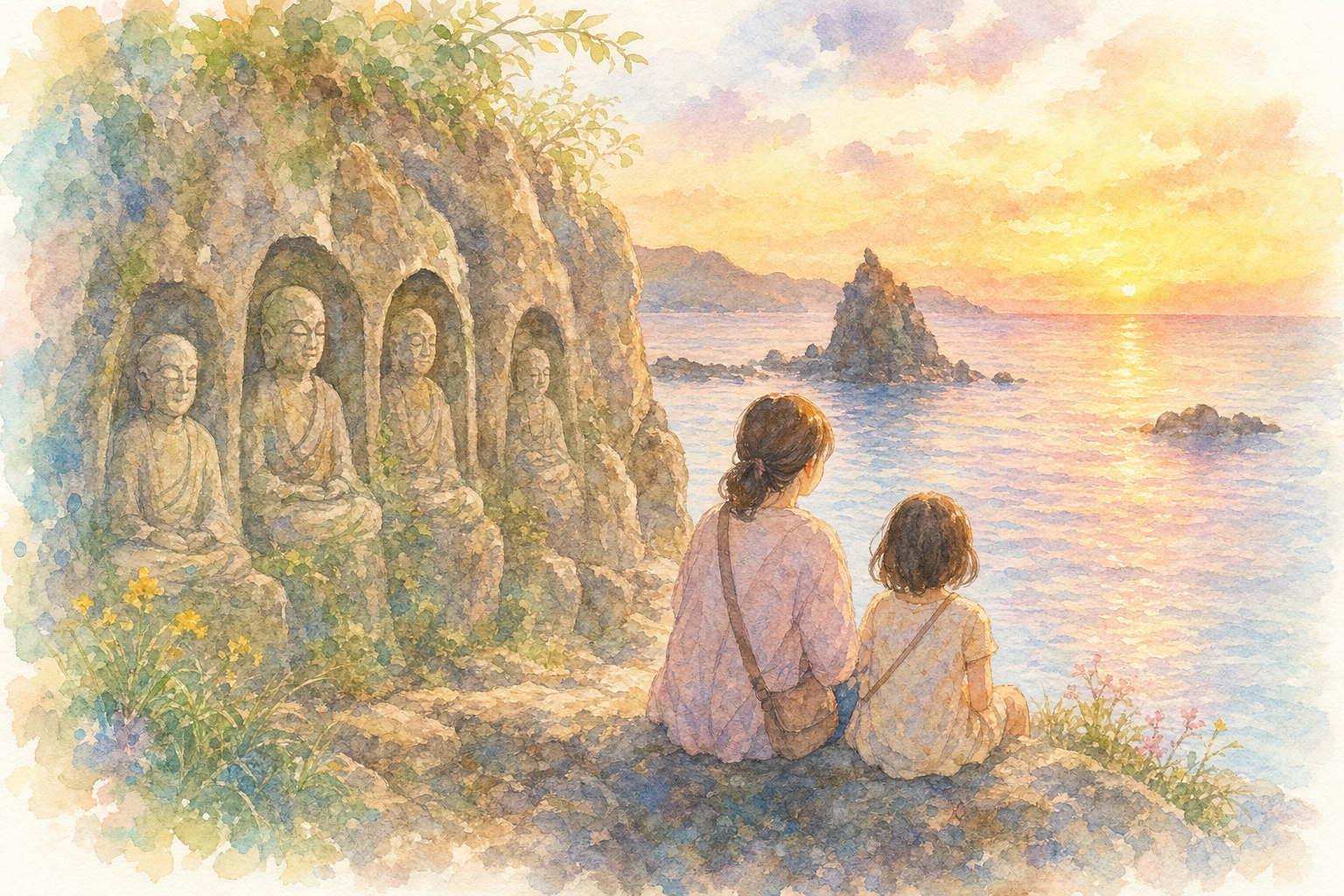 十六羅漢岩供養石仏群