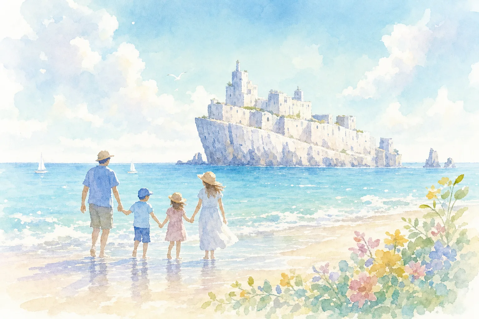見附島