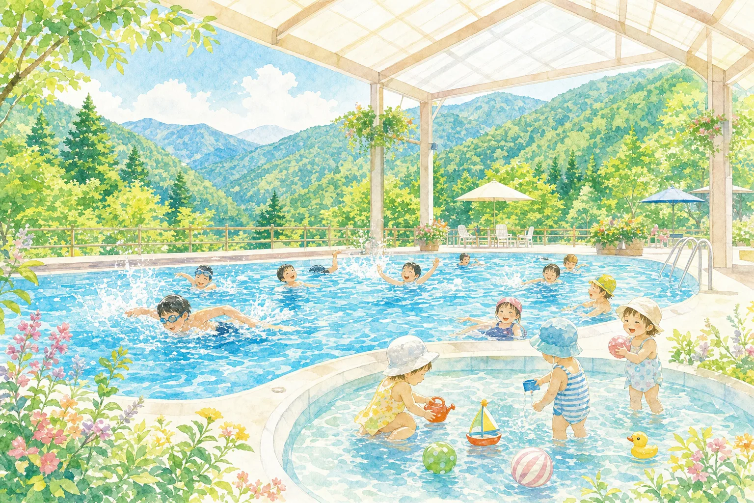 2026年 中津川市加子母B&G海洋センタープール 1日満喫コース