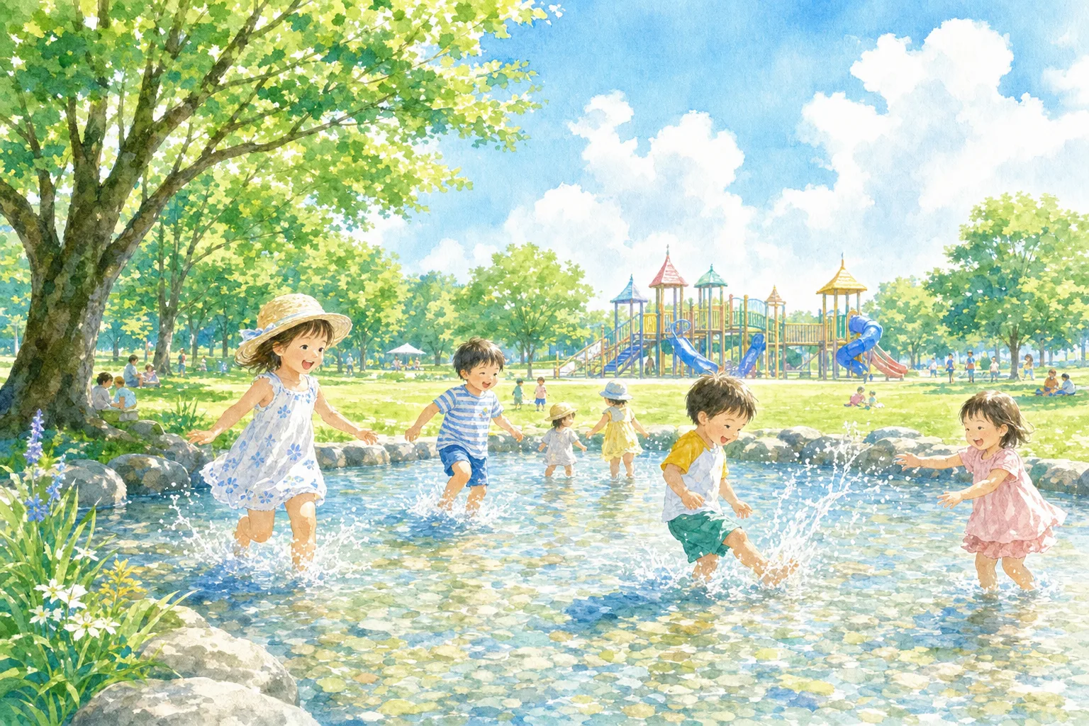 2026年 北星公園 徒渉池 1日満喫コース
