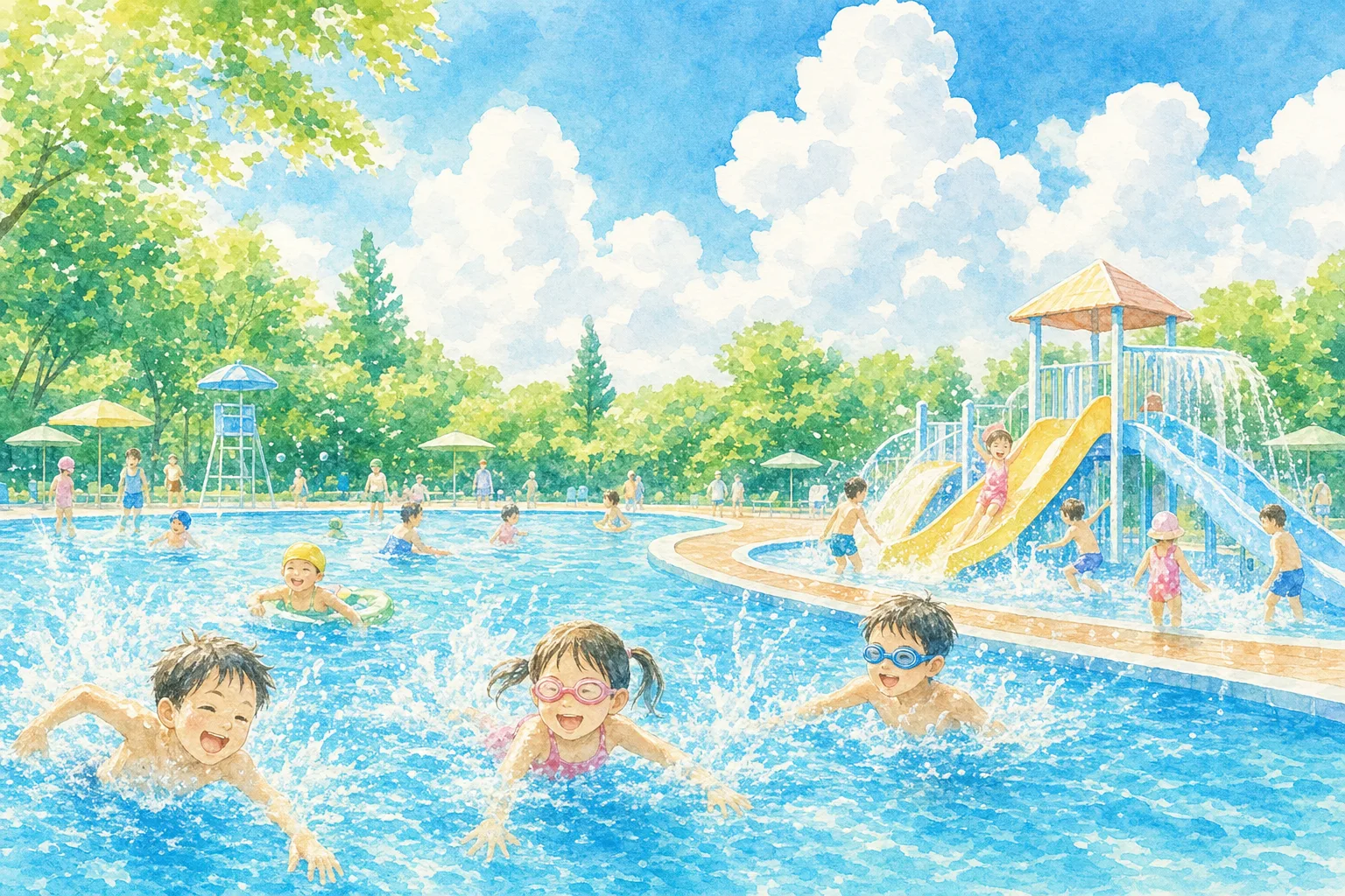 2026年 矢板運動公園プール 1日満喫コース