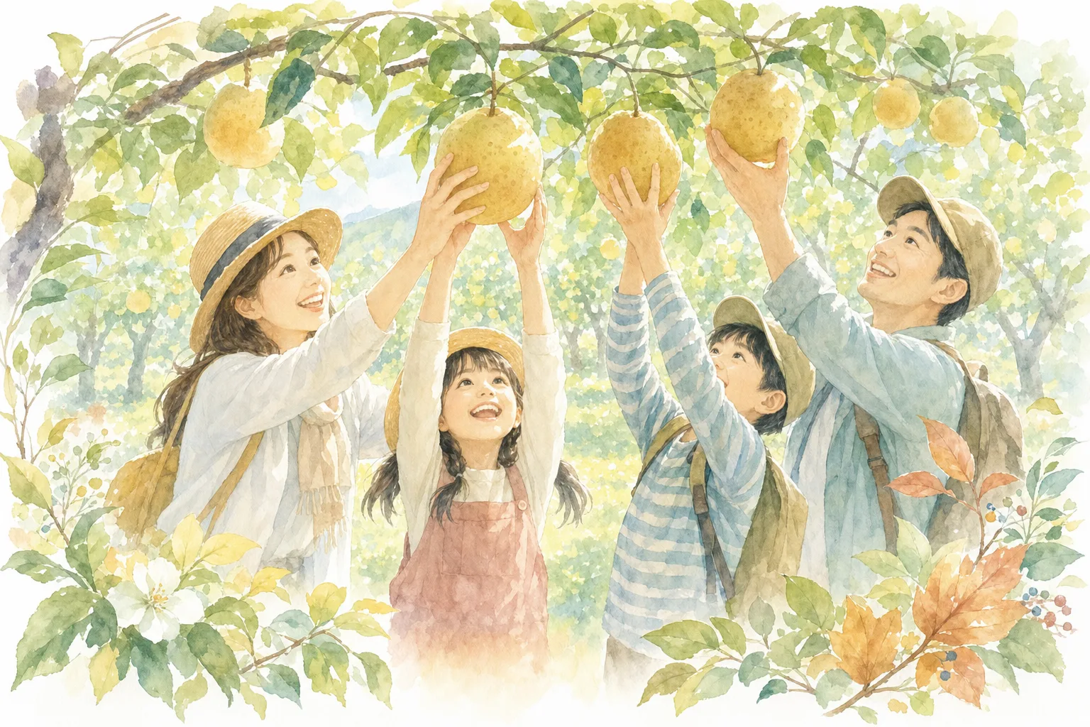 2026年 保谷農園(なし狩り)の味覚狩り 1日満喫コース