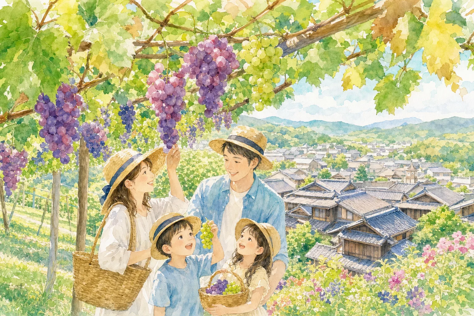 2026年 サバーファーム(富田林市農業公園)(ぶどう狩り)の味覚狩り 1日満喫コース