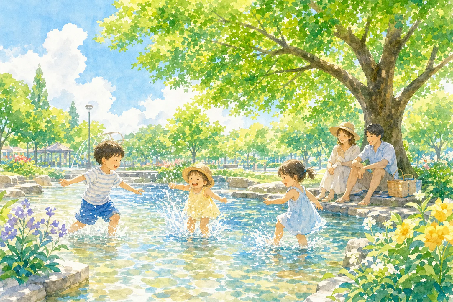 2026年 明野7号公園 水遊び場 1日満喫コース