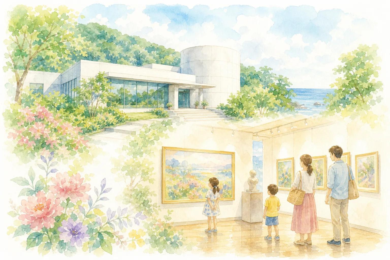真鶴町立中川一政美術館
