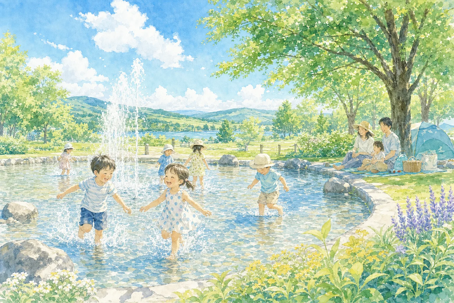 2026年 カムイの杜公園 水の広場 1日満喫コース