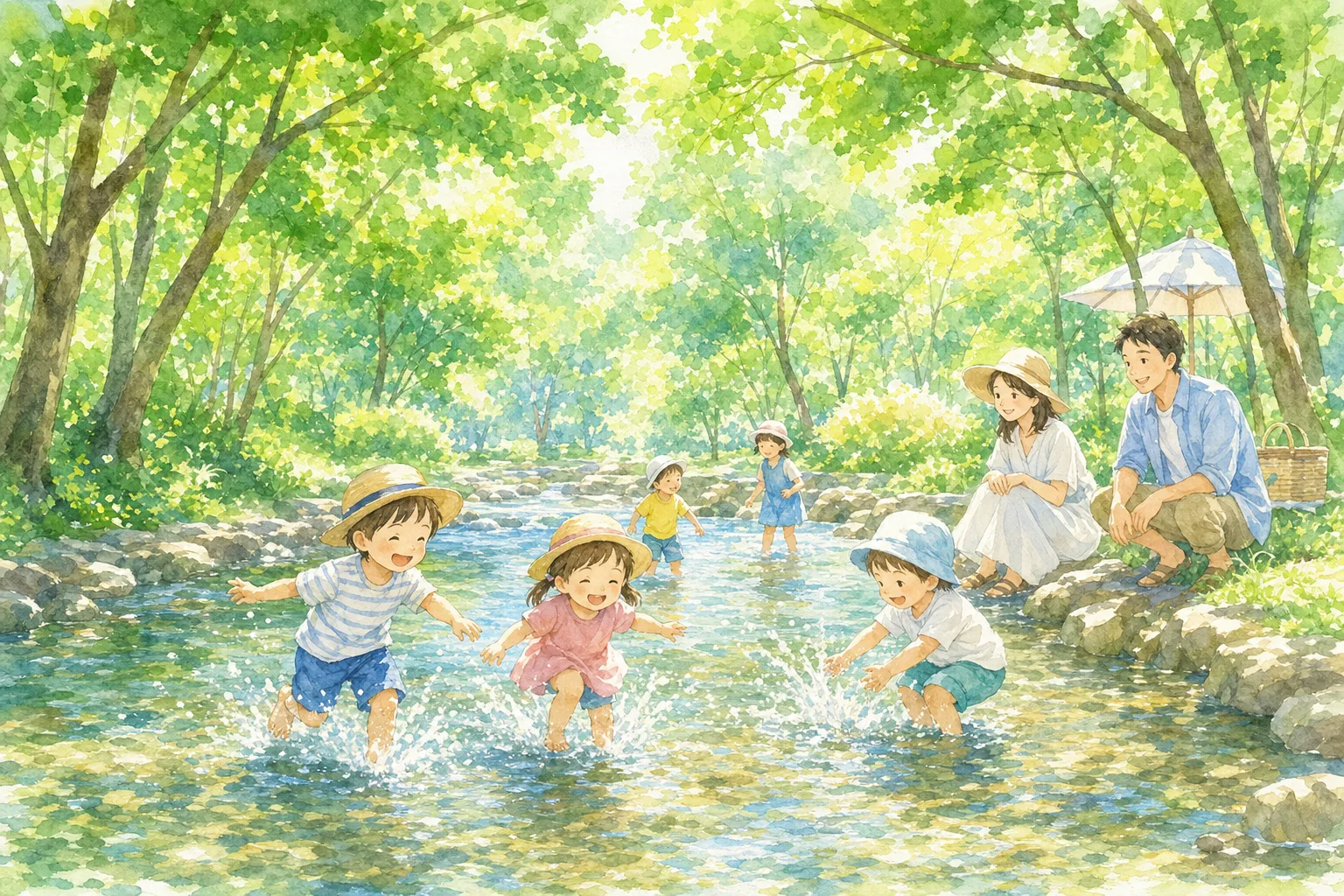 2026年 中道公園 じゃぶじゃぶ池 1日満喫コース