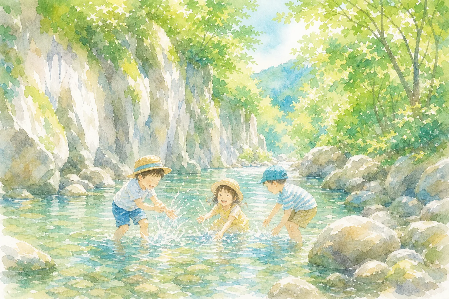 岳切渓谷