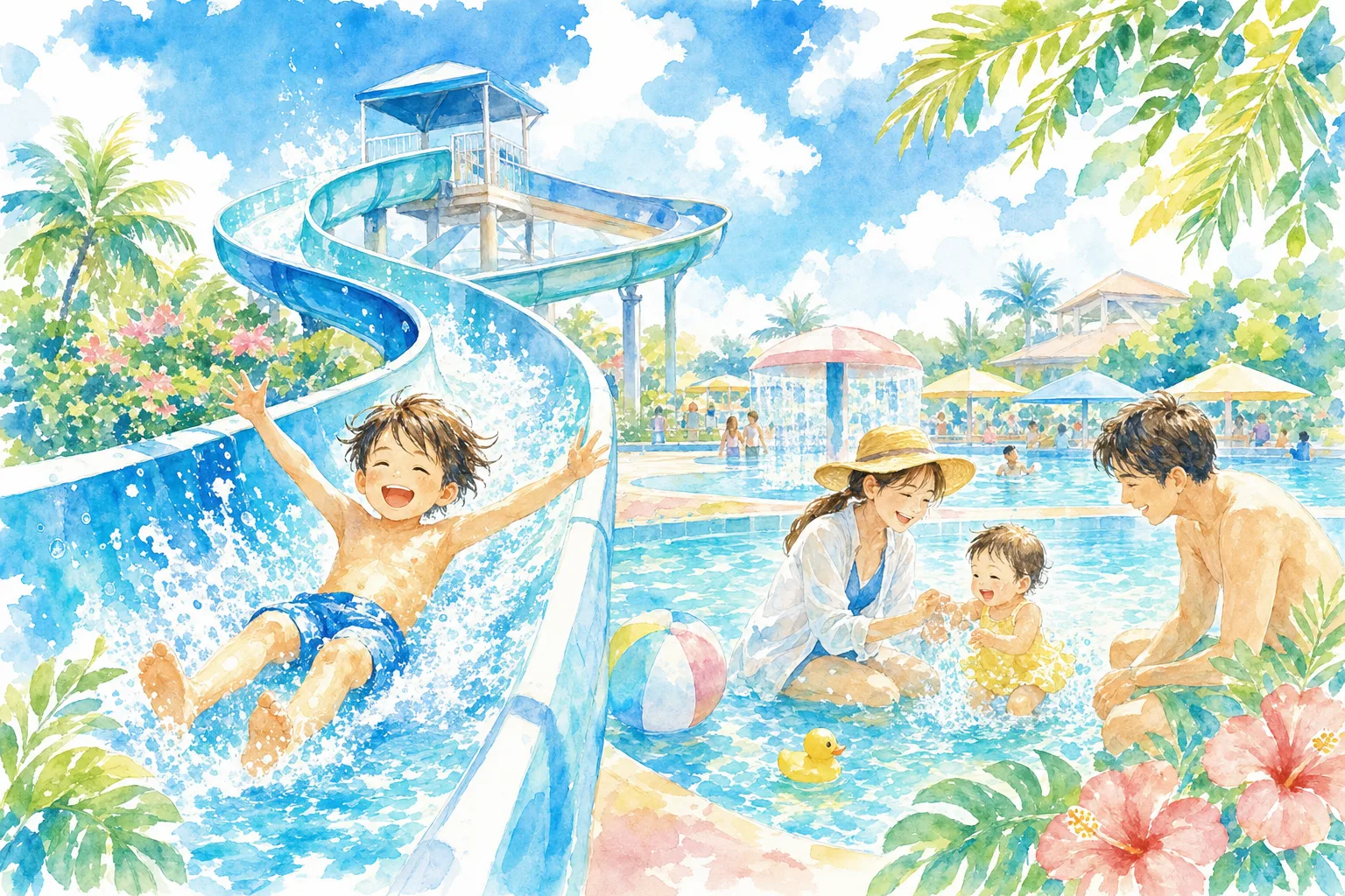 2026年 海津市市民プール 1日満喫コース